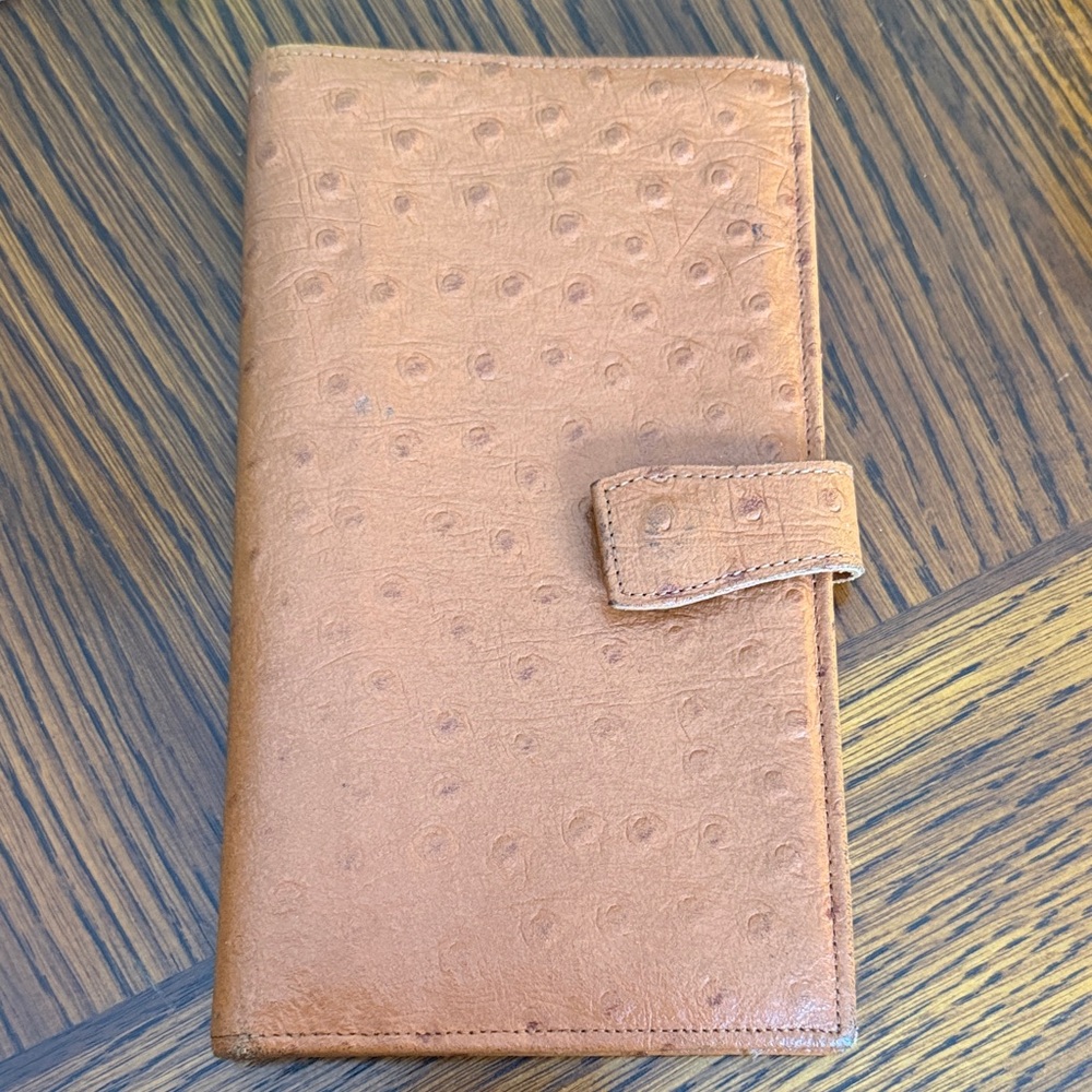 Vintage Prince Gardner Elegant Tan Leather Wallet